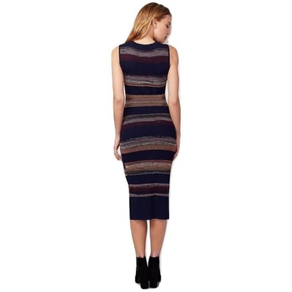 RACHEL Rachel Roy Midi Bodycon Knit Sleeveless Sweater Dress, sz M - Picture 2 of 4